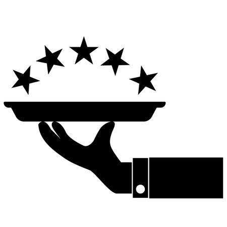 exclusive service icon on white background. premium services sign. vip privilege symbol. flat style.のイラスト素材