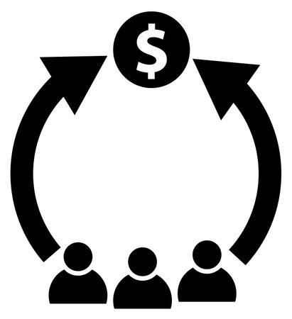 Investor icon. New business investment sign. Business Investor symbol. flat style.のイラスト素材