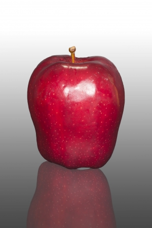 Red Apple Reflexの写真素材
