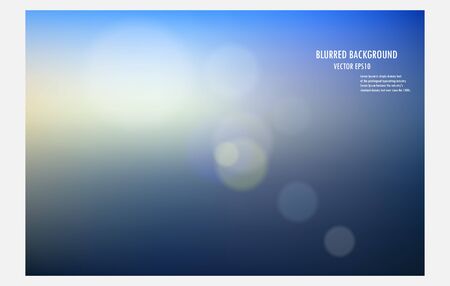 abstract colorful blurred background, vector illustrator desige wallpaper,blur bokeh light background.のイラスト素材
