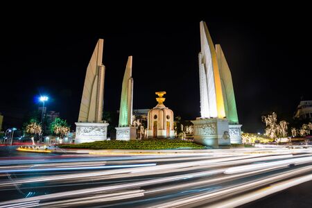 Democracy monument, Thailandの写真素材