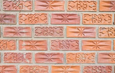 brick wall textureの写真素材