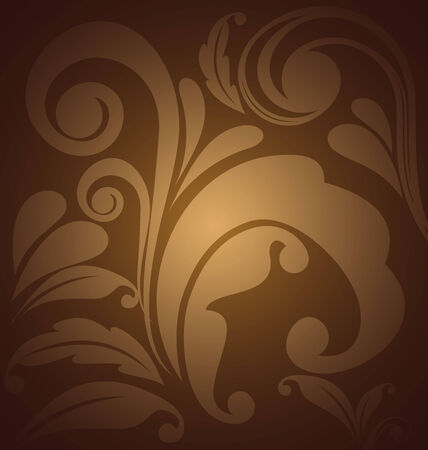 Damask  frame  pattern. Vintage vector illustration.のイラスト素材