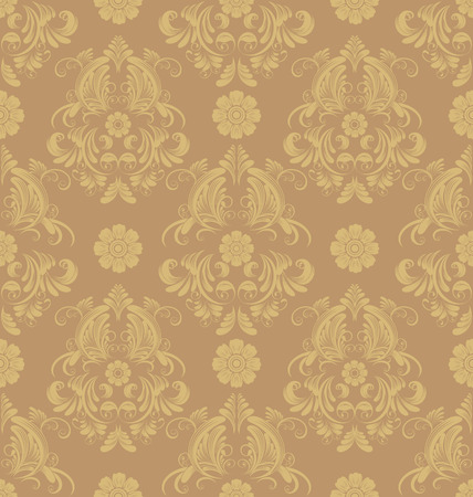 floral pattern background  Vintage vector illustration のイラスト素材