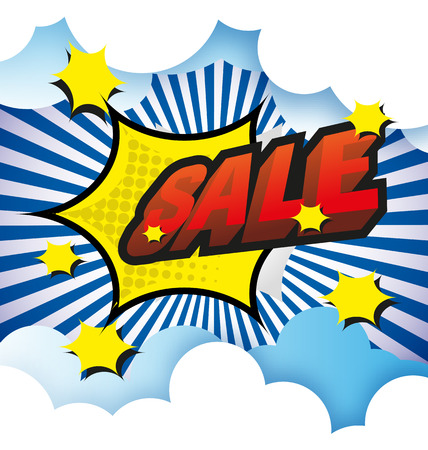 Vector illustration of sale promotionのイラスト素材