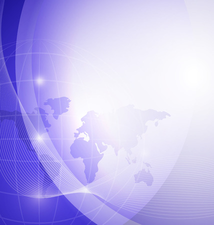 Vector illustration of   globe backgroundのイラスト素材