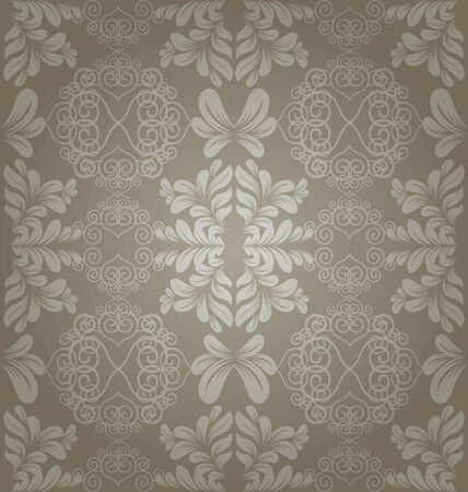 Damask seamless floral pattern. Vintage  illustrationのイラスト素材