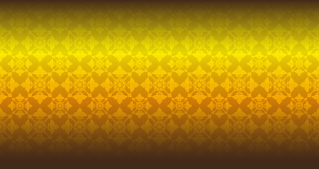 Thai style art pattern wallpaperのイラスト素材