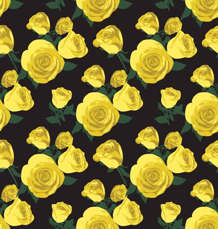 Illustration of floral seamless patternのイラスト素材