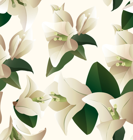 Illustration of  floral seamless patternのイラスト素材