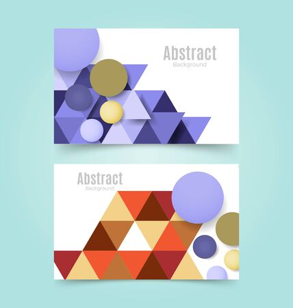 Vector Illustration of  abstract  background. Technology polygonal design.のイラスト素材