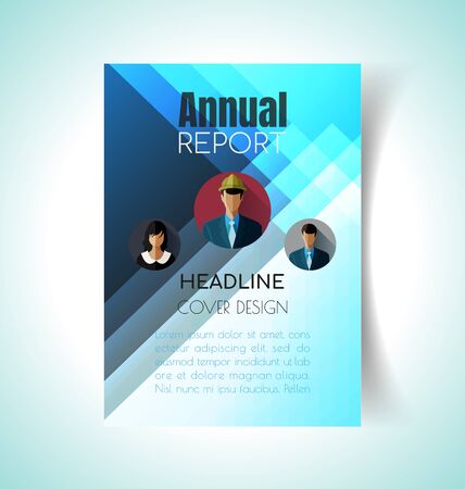 Business cover template design.のイラスト素材