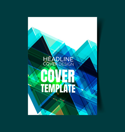 Vector Illustration of  report Cover design.のイラスト素材