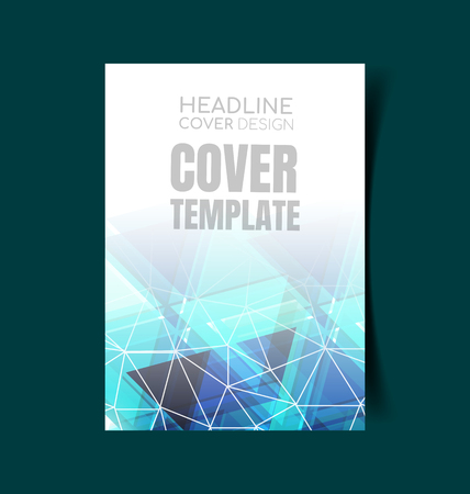 Vector Illustration of  report Cover design.のイラスト素材
