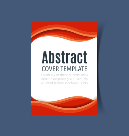 Vector Illustration of report Cover design.のイラスト素材