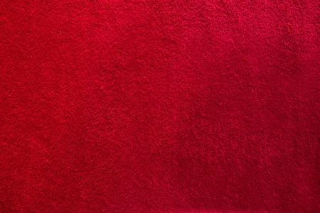 A red towel with blank spaceの写真素材