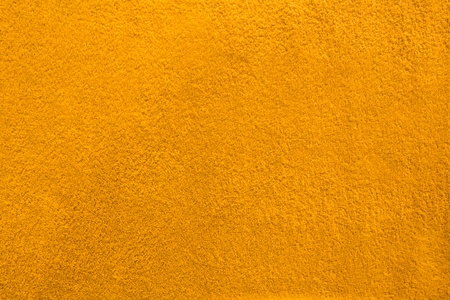 A yellow towel with blank spaceの写真素材