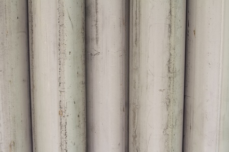 pipe metal cylinder coat galvanized texture backgroundの写真素材