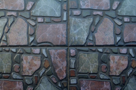 a marble tile floor