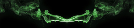 abstract background, colorful smoke of Joss stick