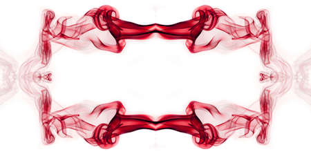 Smoke abstract background, colorful smoke of Joss stickの写真素材