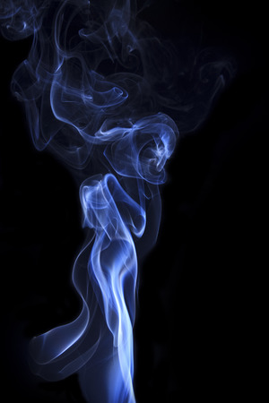 Smoke abstract background, colorful smoke of Joss stickの写真素材