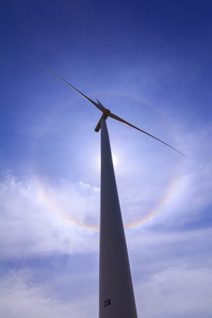 Wind turbine power generator ( renewable energy source)