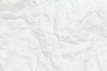White creased paper background texture. White paper sheet.の写真素材