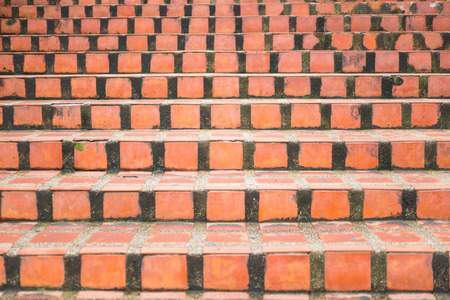 Abstract orange concrete stairs to building for background texture.の写真素材
