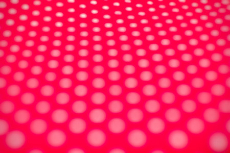 Background texture. Red polka dot  White blurred gradient.Wallpaper illustration.Abstractの写真素材