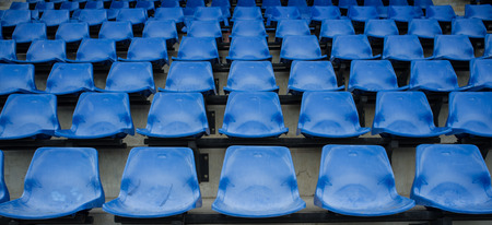 Old stadium seat abstract background