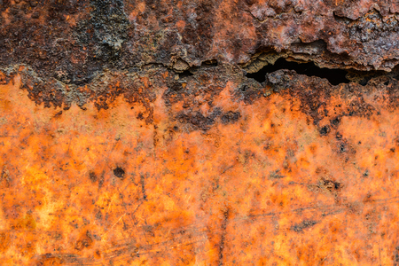 Corroded old metal texture backgroundの写真素材