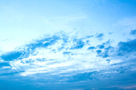 abstract clouds with sky in the eveningの写真素材
