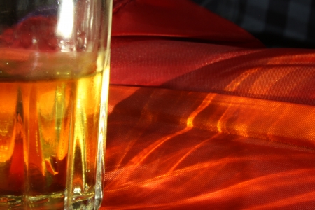 A glass of Rumの写真素材
