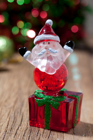 santa claus figureの写真素材