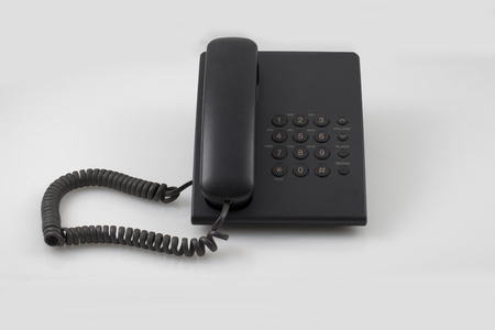 black telephoneの写真素材