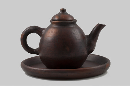 Javanese traditional tea potの写真素材