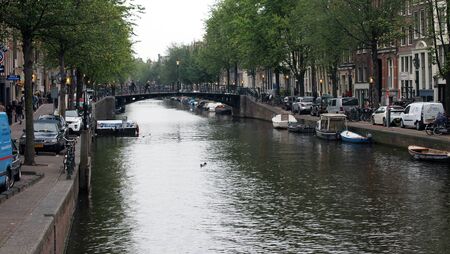 Amsterdam Canalのeditorial素材