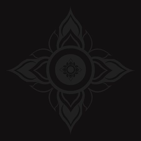 Seamless dark wallpaper のイラスト素材