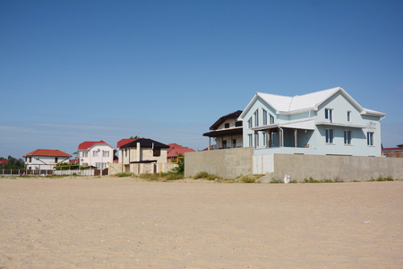 Luxury Beach Houses Sea. Beach House.の写真素材