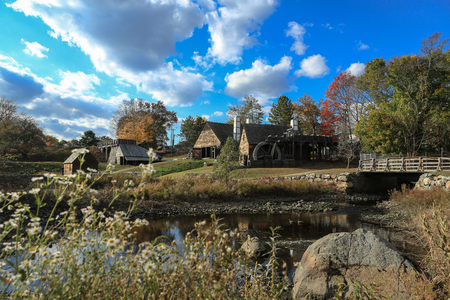 Saugus Iron Works National Historic Site Massachusettsのeditorial素材