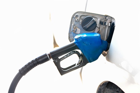 pumping gas in to the tank