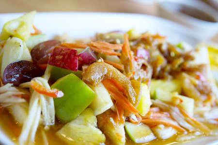 the fruit salad, food for health conceptの写真素材