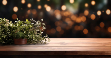 Advertise with Elegance. A Pristine Table for Premium Product Placement. Generative AIの素材