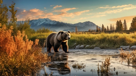 Conservation take center stage, highlighting efforts to protect and preserve local wildlife and their habitatsの素材