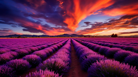 The Sun's Rays Breaking the Horizon to Illuminate Nature with a Breathtaking Sunriseの素材