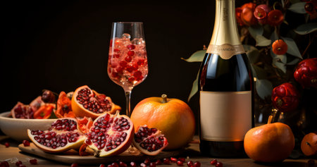 Delight in the Shimmering Tastes of Autumn with Seasonal Prosecco Varietiesの素材