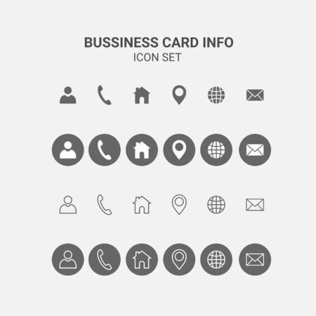 Business Icon Setのイラスト素材