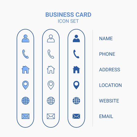 Business Icon Setのイラスト素材