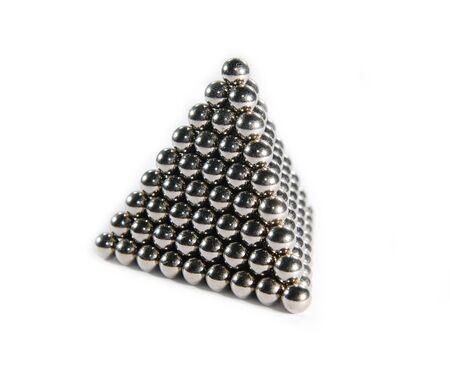 Bearings stacked pyramidの写真素材